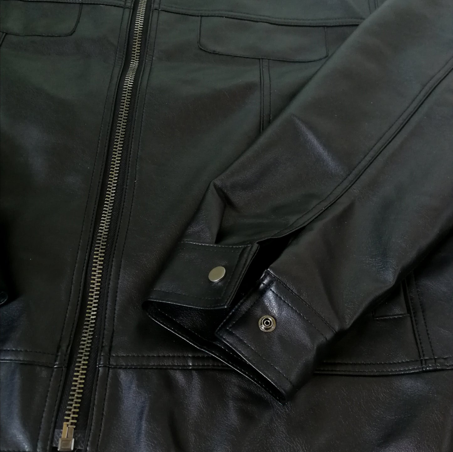 Black Coach Leather Jacket