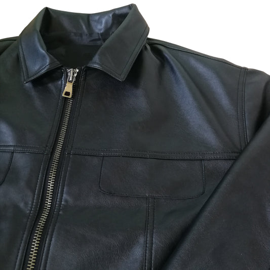 Black Coach Leather Jacket